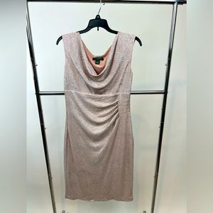 Ralph Lauren Rose Gold Dress